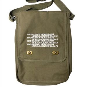 NWOT Nickelback VIP Messenger Bag